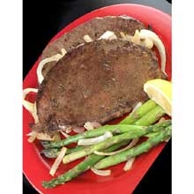 Double Red Provisions Sliced Beef Liver, 4 Ounce -- 40 per case.