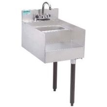 Advance Tabco Challenger 21 inch Series Super Serv NSF Sink Combo.