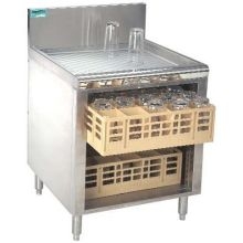 Advance Tabco Prestige 24 inch Series Closed Glass Rack Storage Cabinet.