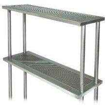 Advance Tabco Stainless Steel Single Over Shelf Only, 15 x 44 inch.