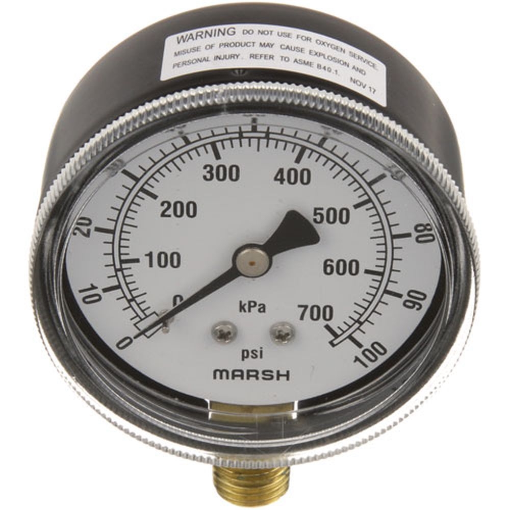 Champion CHA100135 0 - 100 PSI Pressure Gauge