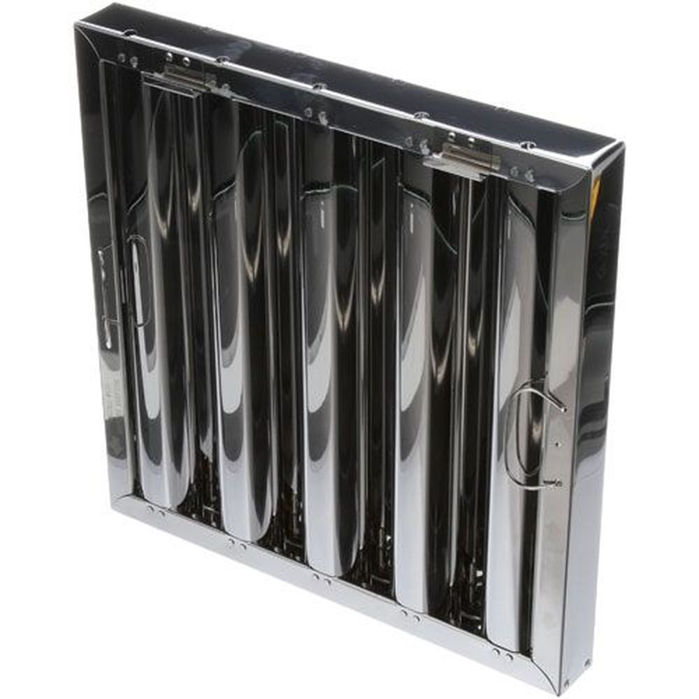 Captiveaire CPTHRSS1616 Stainless Steel Type 6 Hood Filter with Hooks, 16 x 16 inch