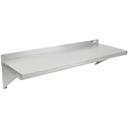 John Boos 18 Gauge Stainless Steel Wall Shelf, 132 x 12 inch.