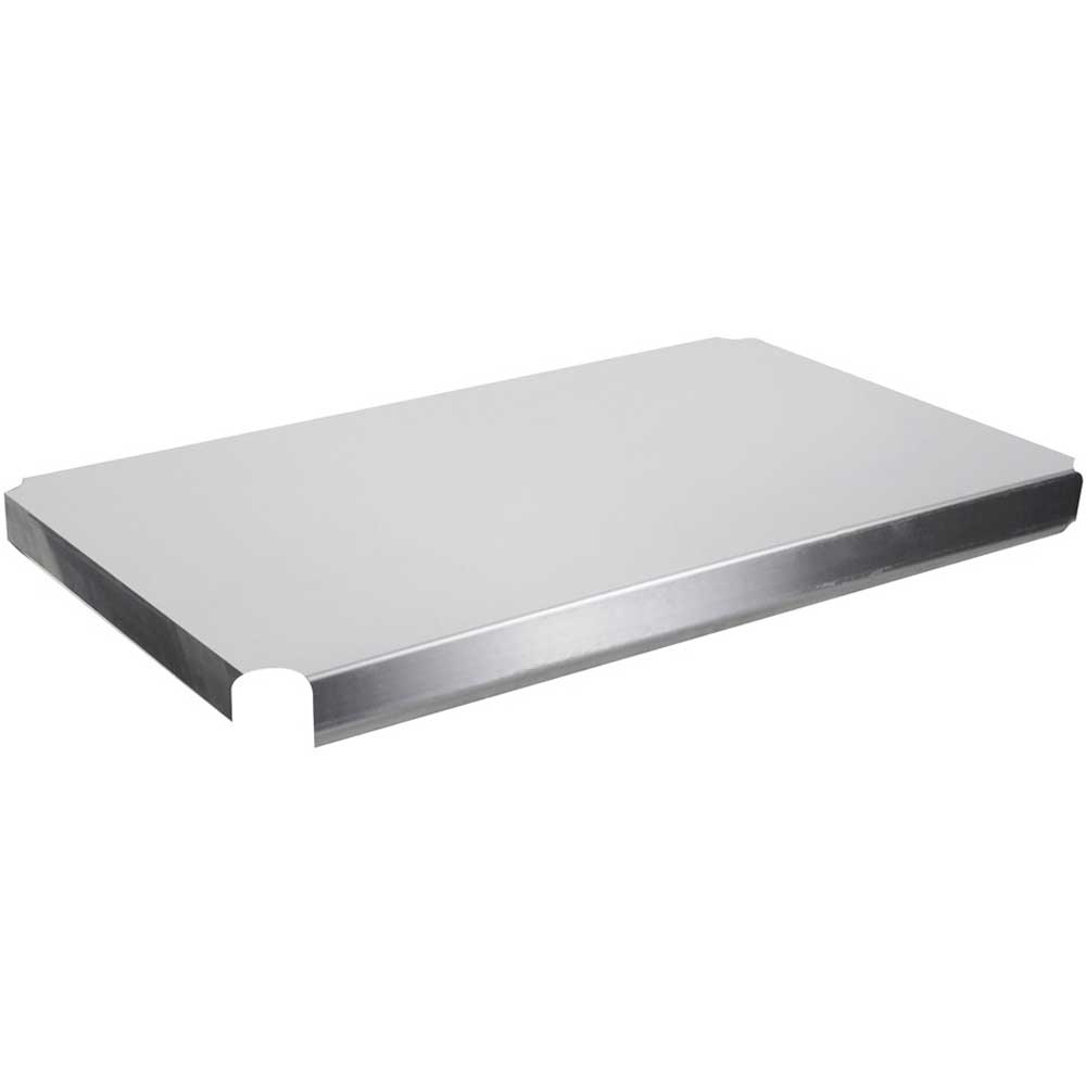 John Boos Additional Intermediate 16 Gauge Stainless Steel Adjustable Lower Shelf, 36 x 36 inch.