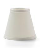 Hollowick Empire Ivory Fabric Candlestick Shade, 4 1/4 x 5 1/8 x 5 1/8 inch.