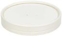 Inno-Pak White Paper Lid for 16S / 24 / 32 Ounce Soup Cup -- 500 per case