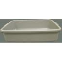 White Winco Dish Box, 20 x 15 x 5 inch.