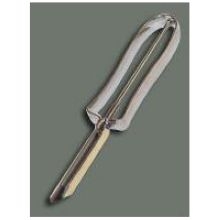 Winco Vegetable Peeler with Nickel Plate Handle, 7.5 inch Length -- 12 per case.