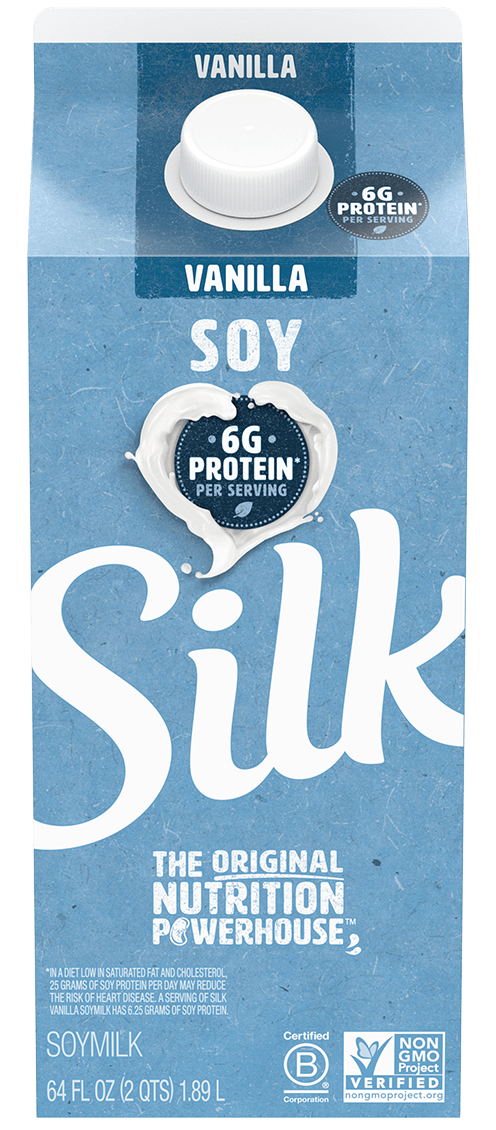 WhiteWave Silk Aseptic Vanilla Soy Milk, 32 Ounce -- 12 per case.