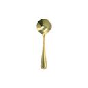 Colgate PVD Gold 6.25 inch 18/0 Stainless Steel Round Bowl Soup Spoon