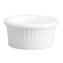 White 2 Ounce Fluted Ramekin, 36 count