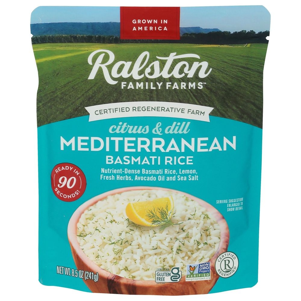 Citrus and Dill Mediterranean Basmati Rice