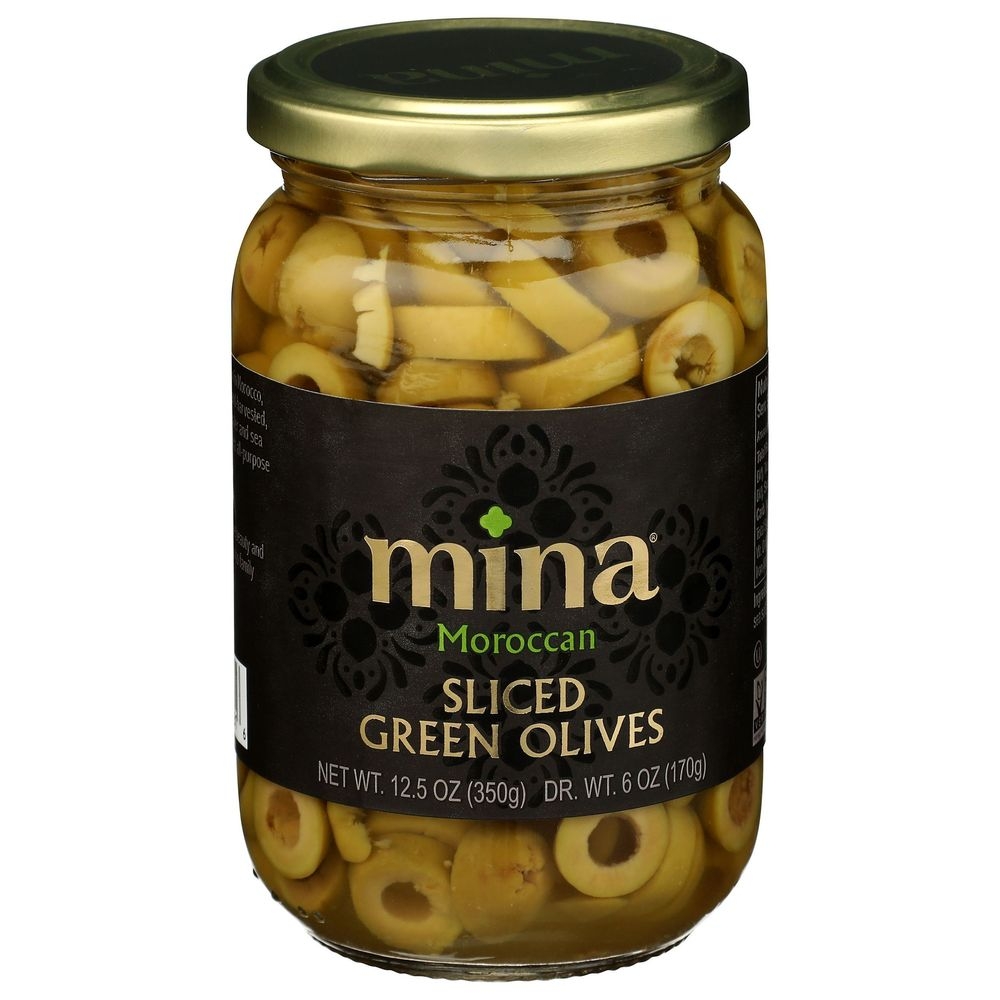 Sliced Green Olives