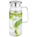 Glass Carafe with Strainer