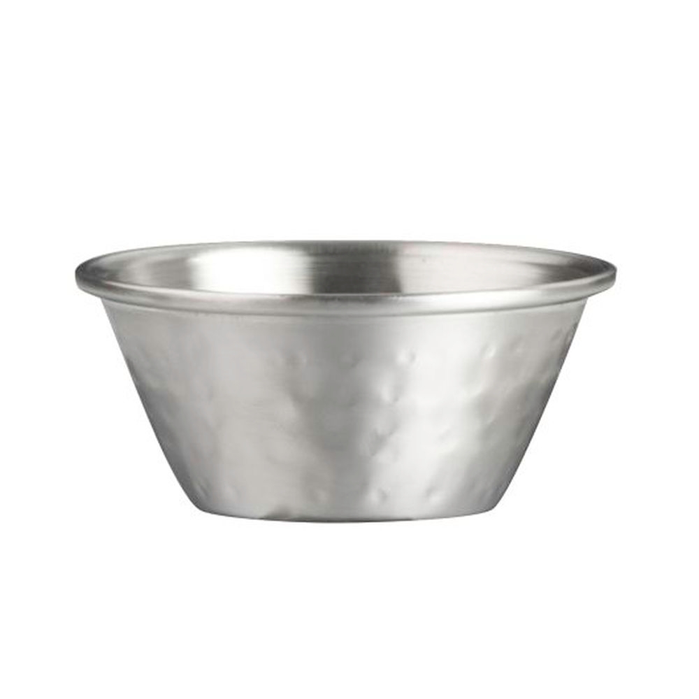Stainless Steel 1.75 Ounce Hammered Ramekin, 48 count
